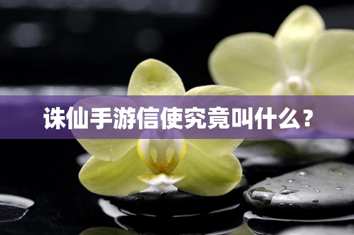 诛仙手游信使究竟叫什么？