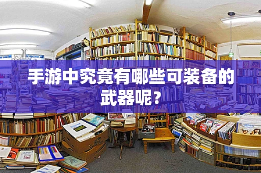手游中究竟有哪些可装备的武器呢？