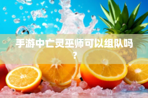 手游中亡灵巫师可以组队吗？