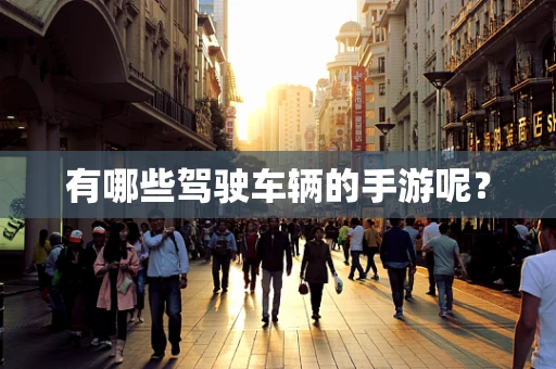 有哪些驾驶车辆的手游呢？