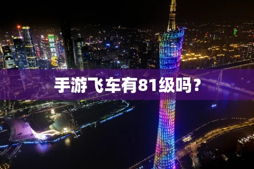 手游飞车有81级吗？