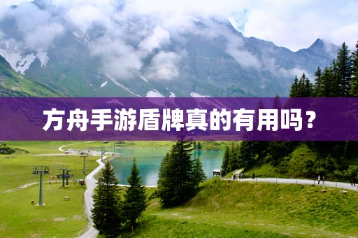 方舟手游盾牌真的有用吗？