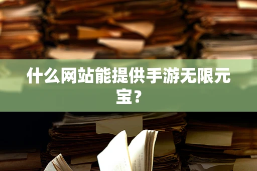 什么网站能提供手游无限元宝？