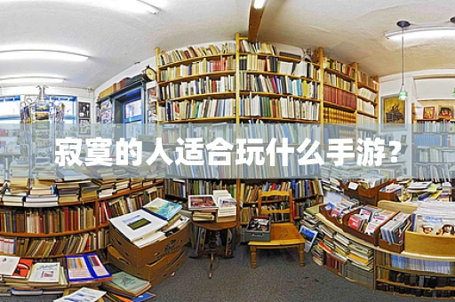 寂寞的人适合玩什么手游？