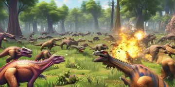 手游中真的有恐龙作战模式吗？