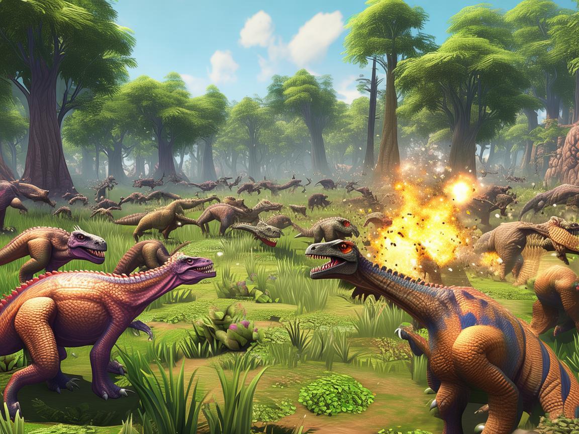 手游中真的有恐龙作战模式吗？